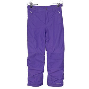 Columbia Bugaboo Kids' Vibrant Purple Snow Pants size L
